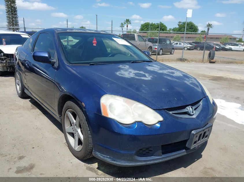 2002 Acura Rsx VIN: JH4DC54822C040909 Lot: 39252930