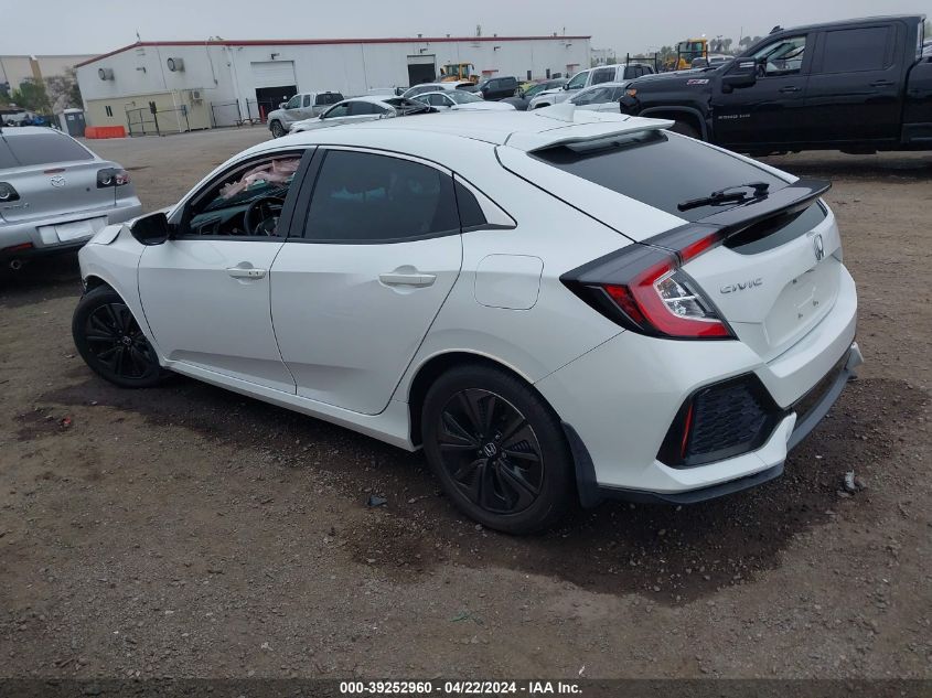 2018 Honda Civic Ex VIN: SHHFK7H56JU429481 Lot: 39252960