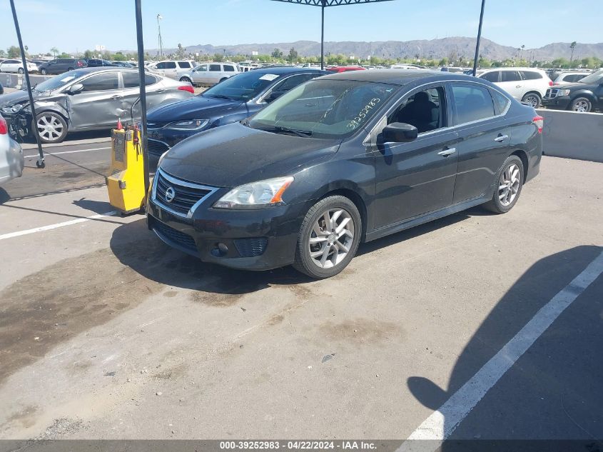 2014 Nissan Sentra Sr VIN: 3N1AB7AP0EL641746 Lot: 39252983