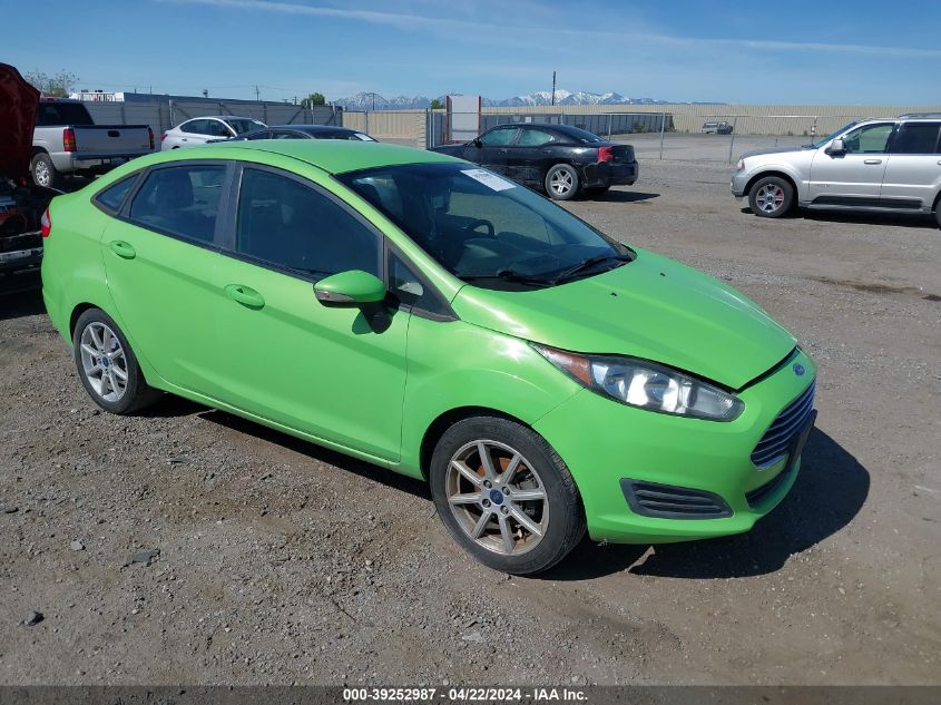 2015 Ford Fiesta Se VIN: 3FADP4BJ5FM205450 Lot: 39252987