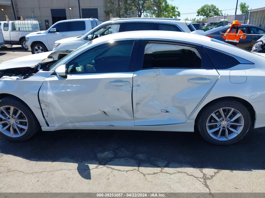 VIN 1HGCV1F16MA060077 2021 HONDA ACCORD LX