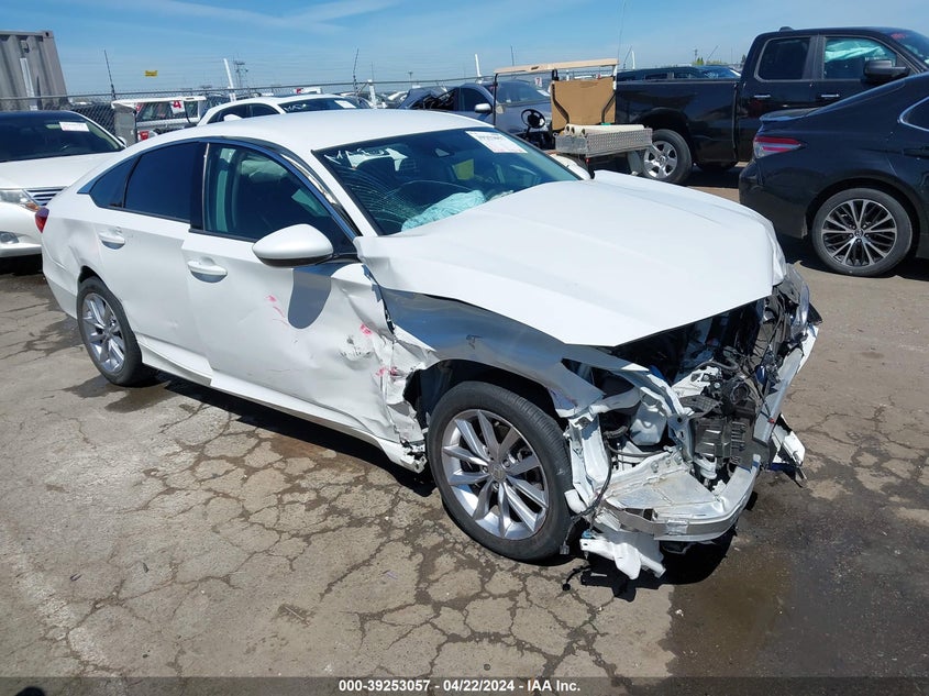 VIN 1HGCV1F16MA060077 2021 HONDA ACCORD LX