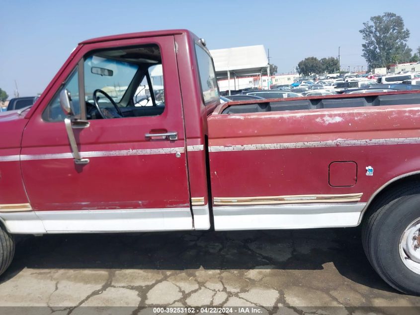 1992 Ford F250 VIN: 1FTEF25N6NPA52123 Lot: 39253152