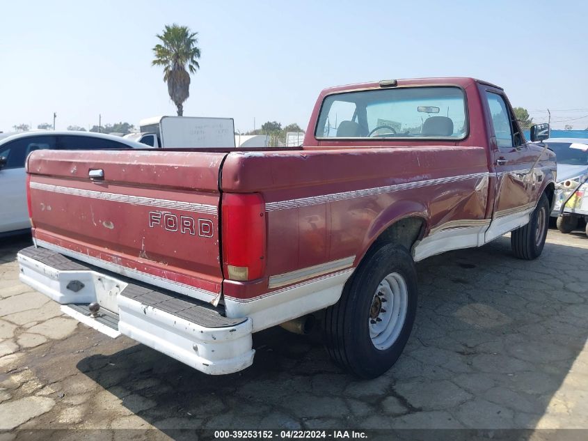 1992 Ford F250 VIN: 1FTEF25N6NPA52123 Lot: 39253152