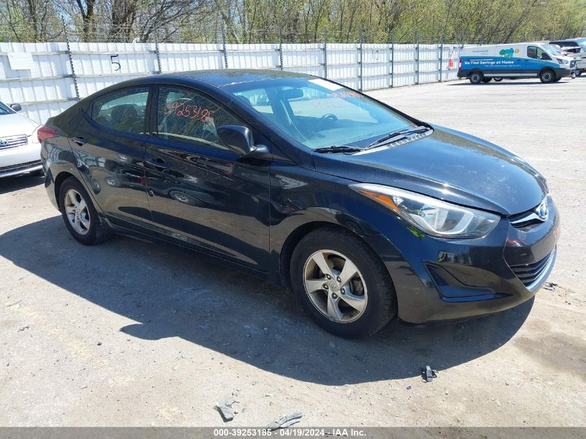 5NPDH4AE4FH573801 | 2015 HYUNDAI ELANTRA