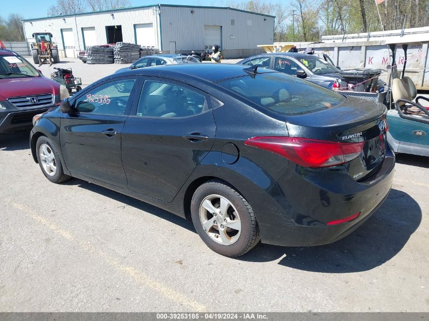 5NPDH4AE4FH573801 | 2015 HYUNDAI ELANTRA