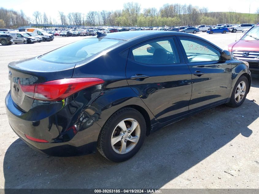 5NPDH4AE4FH573801 | 2015 HYUNDAI ELANTRA