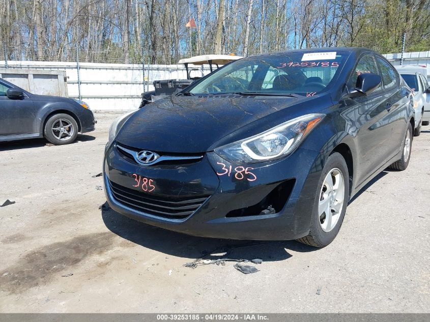 5NPDH4AE4FH573801 | 2015 HYUNDAI ELANTRA