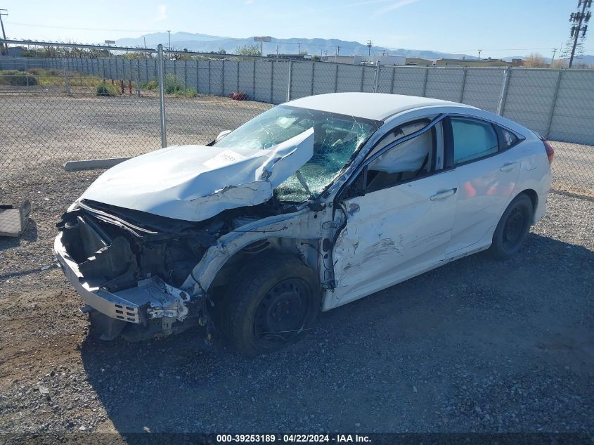 2018 Honda Civic Lx VIN: 2HGFC2F58JH557995 Lot: 39253189