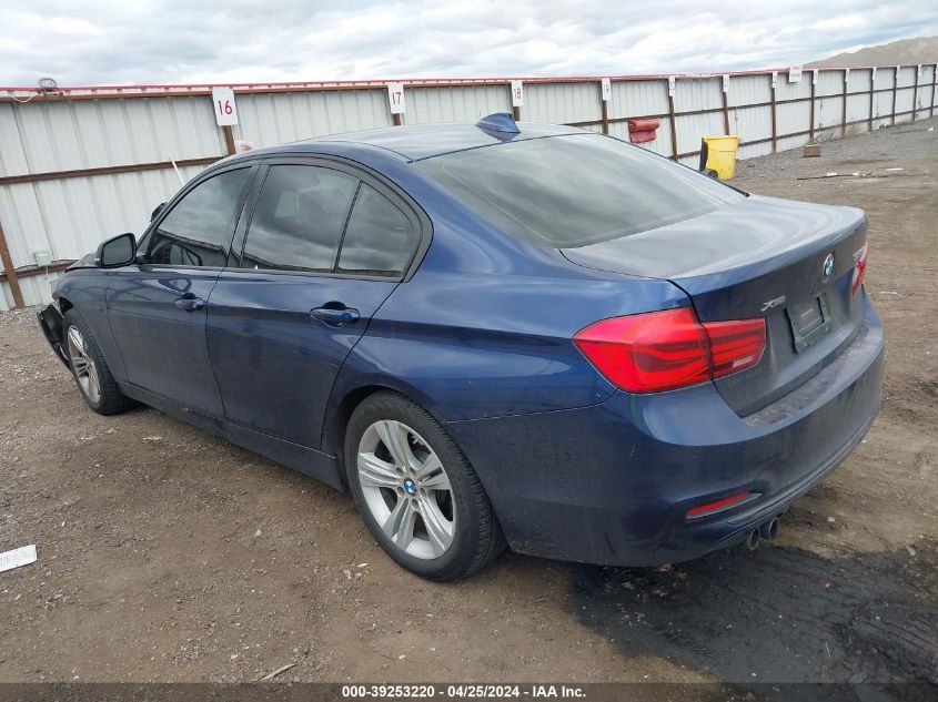 2016 BMW 328I xDrive VIN: WBA8E3G53GNU02581 Lot: 39253220