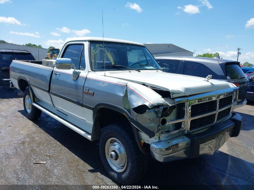 1992 Dodge W-Series W200/W250 VIN: 1B7KM26C9NS589894 Lot: 39253250