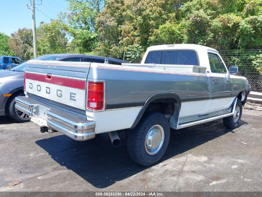 1992 Dodge W-Series W200/W250 VIN: 1B7KM26C9NS589894 Lot: 39253250