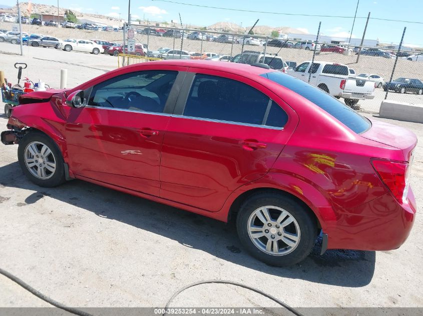 2016 Chevrolet Sonic Lt Auto VIN: 1G1JC5SH2G4172067 Lot: 39253254