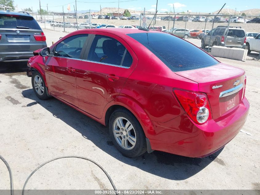 2016 Chevrolet Sonic Lt Auto VIN: 1G1JC5SH2G4172067 Lot: 39253254