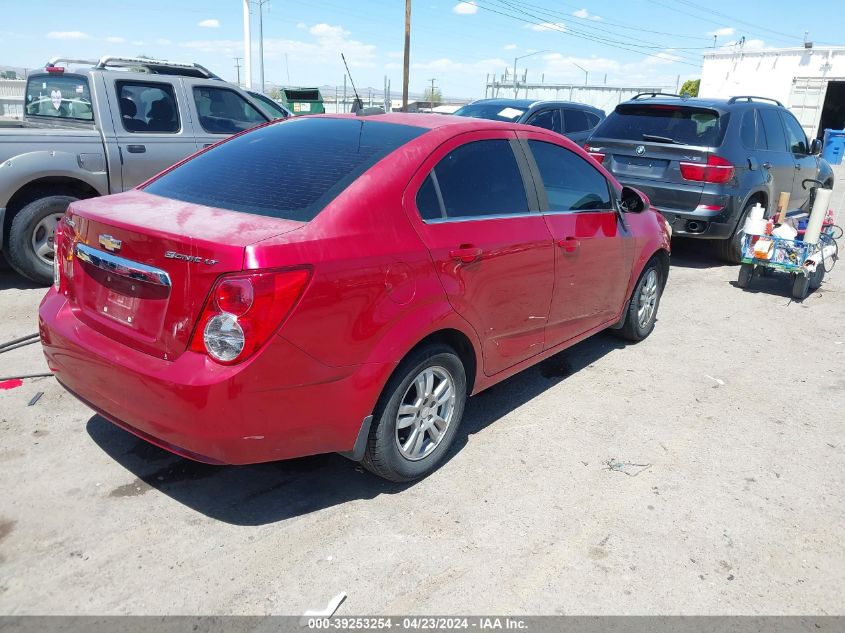 2016 Chevrolet Sonic Lt Auto VIN: 1G1JC5SH2G4172067 Lot: 39253254