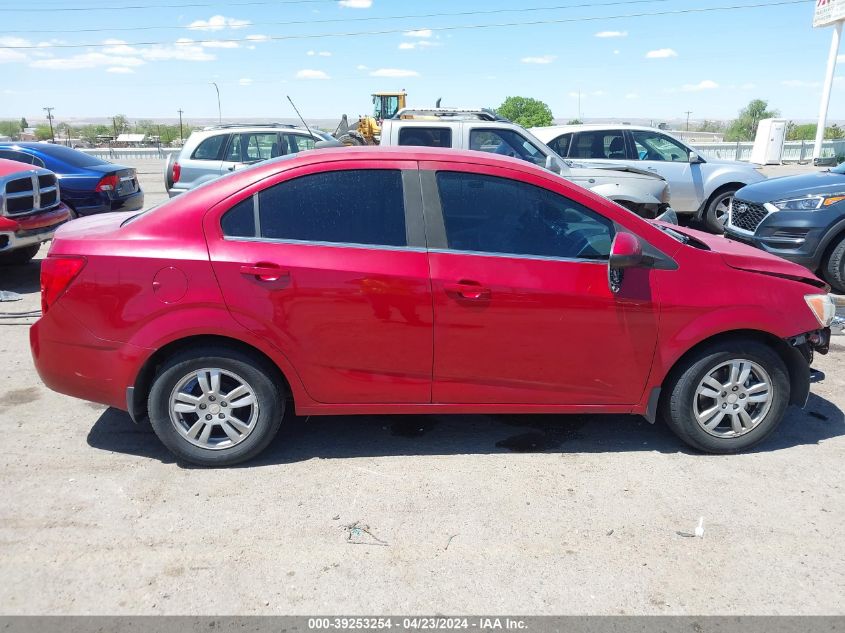 2016 Chevrolet Sonic Lt Auto VIN: 1G1JC5SH2G4172067 Lot: 39253254