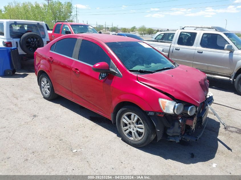 2016 Chevrolet Sonic Lt Auto VIN: 1G1JC5SH2G4172067 Lot: 39253254