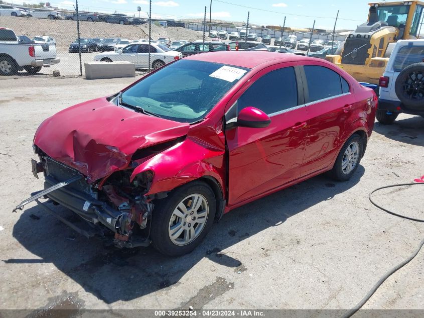 2016 Chevrolet Sonic Lt Auto VIN: 1G1JC5SH2G4172067 Lot: 39253254