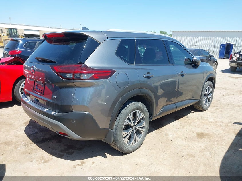 VIN JN8AT3BA1MW016556 2021 NISSAN ROGUE SV FWD