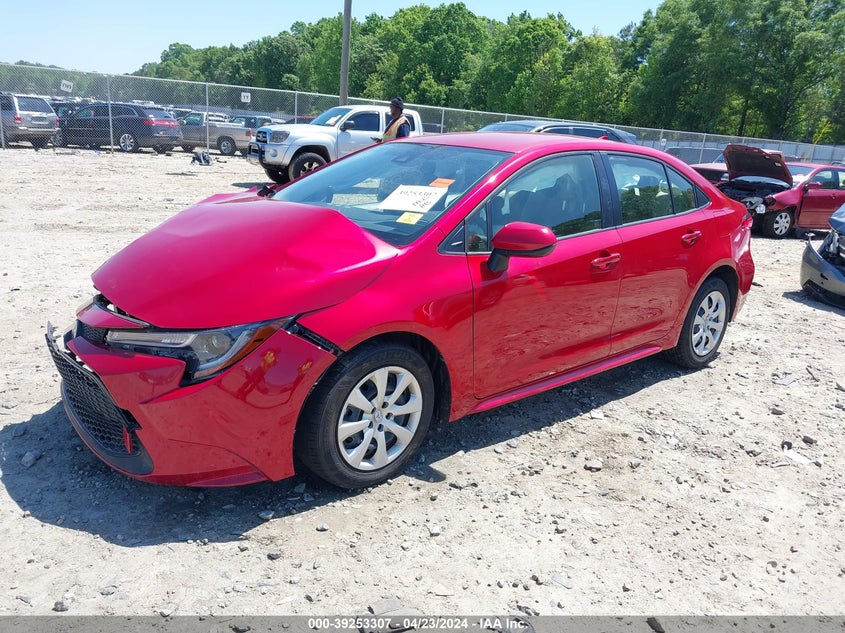 VIN JTDEPRAE8LJ104900 2020 TOYOTA COROLLA LE