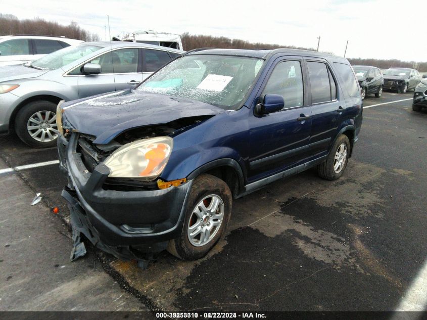 2003 Honda Cr-V Ex VIN: JHLRD78893C029517 Lot: 39253310