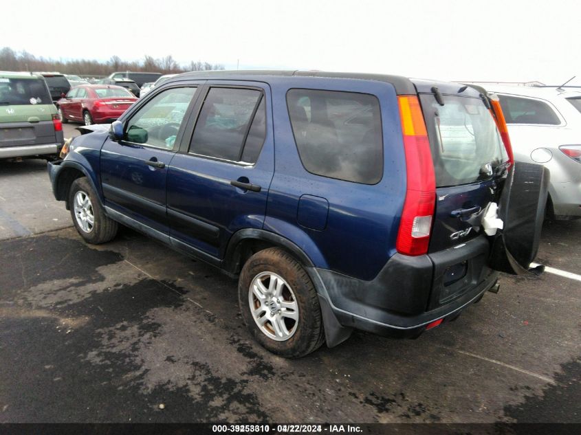 2003 Honda Cr-V Ex VIN: JHLRD78893C029517 Lot: 39253310