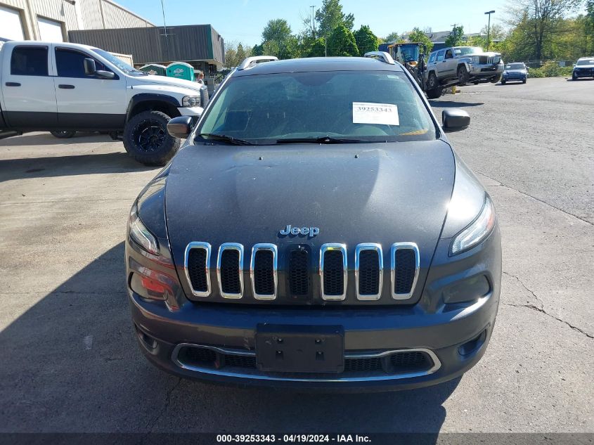 2016 Jeep Cherokee Limited VIN: 1C4PJMDB2GW102549 Lot: 39253343