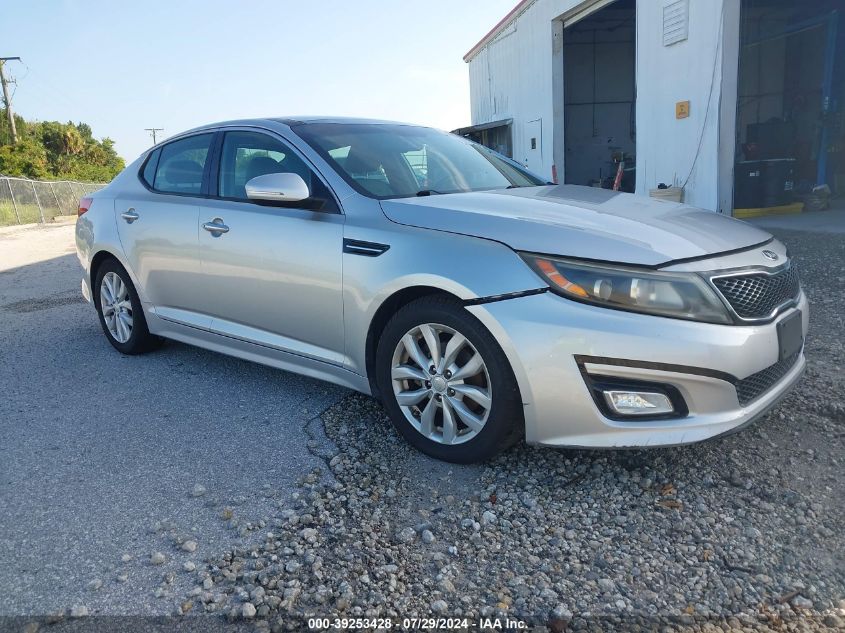 2015 Kia Optima Ex VIN: 5XXGN4A72FG356234 Lot: 39253428