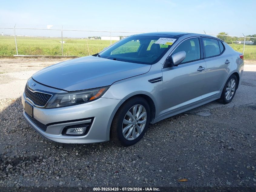 2015 Kia Optima Ex VIN: 5XXGN4A72FG356234 Lot: 39253428