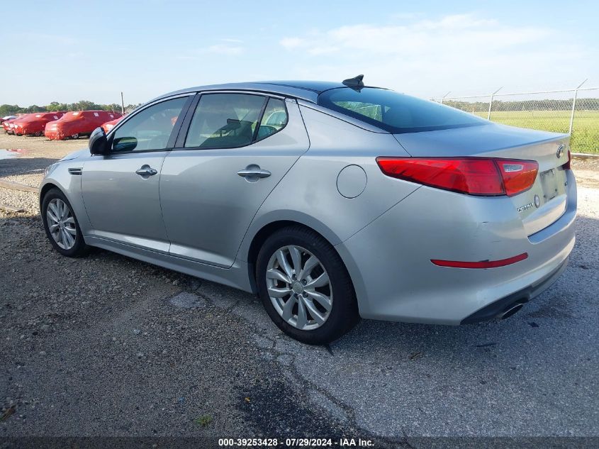 2015 Kia Optima Ex VIN: 5XXGN4A72FG356234 Lot: 39253428