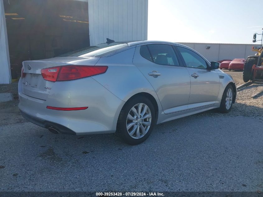 2015 Kia Optima Ex VIN: 5XXGN4A72FG356234 Lot: 39253428