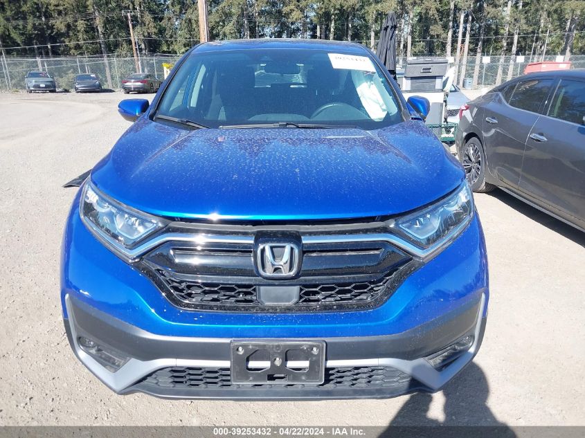 2021 Honda Cr-V Awd Ex VIN: 7FARW2H51ME019797 Lot: 39253432