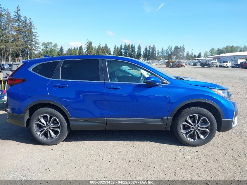 2021 Honda Cr-V Awd Ex VIN: 7FARW2H51ME019797 Lot: 39253432