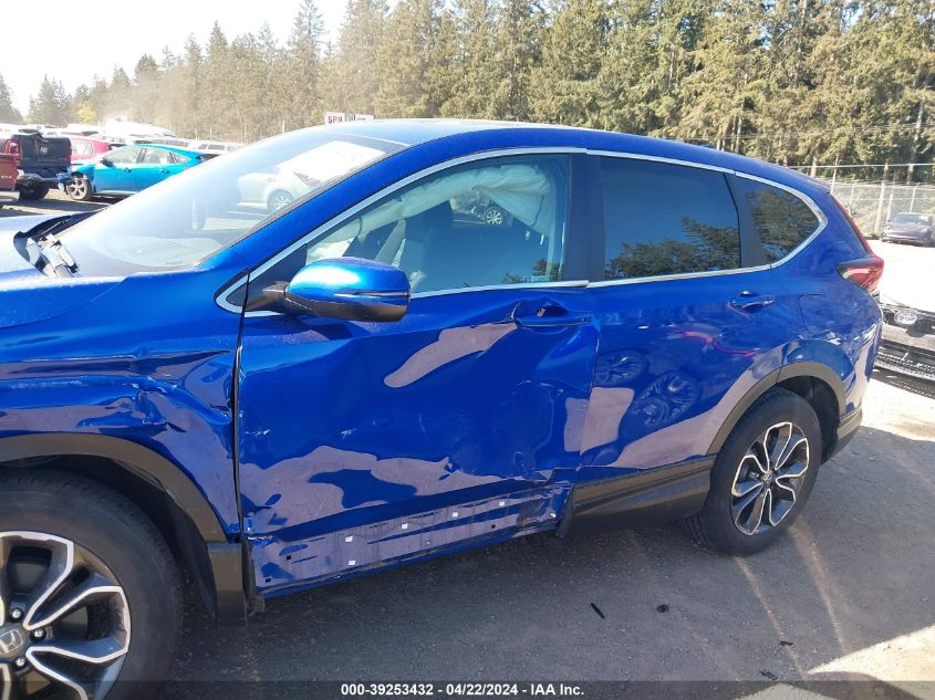 2021 Honda Cr-V Awd Ex VIN: 7FARW2H51ME019797 Lot: 39253432