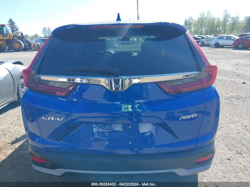 2021 Honda Cr-V Awd Ex VIN: 7FARW2H51ME019797 Lot: 39253432