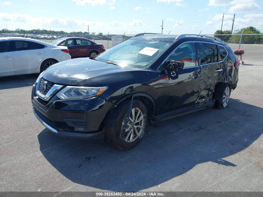 2019 Nissan Rogue Sv VIN: KNMAT2MT5KP507210 Lot: 39253452