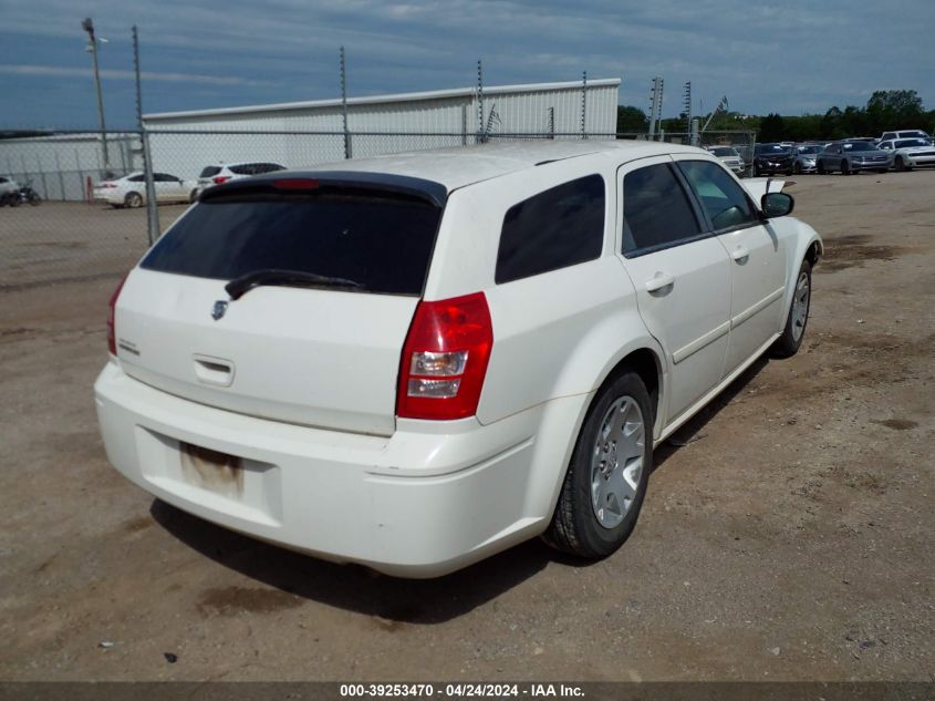 2006 Dodge Magnum VIN: 2D4FV47T96H478587 Lot: 39253470