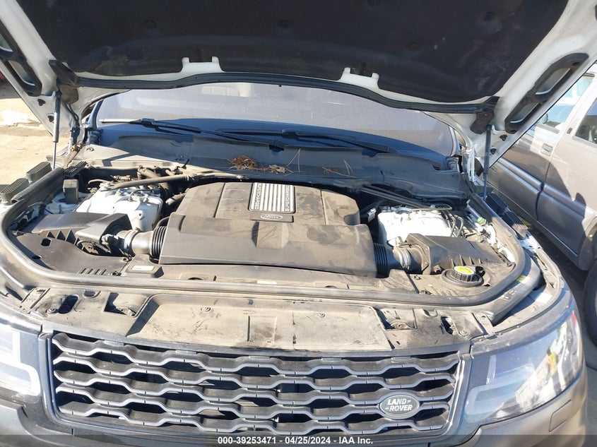 VIN SALWR2RV4JA411027 2018 LAND ROVER RANGE ROVER SPORT HSE