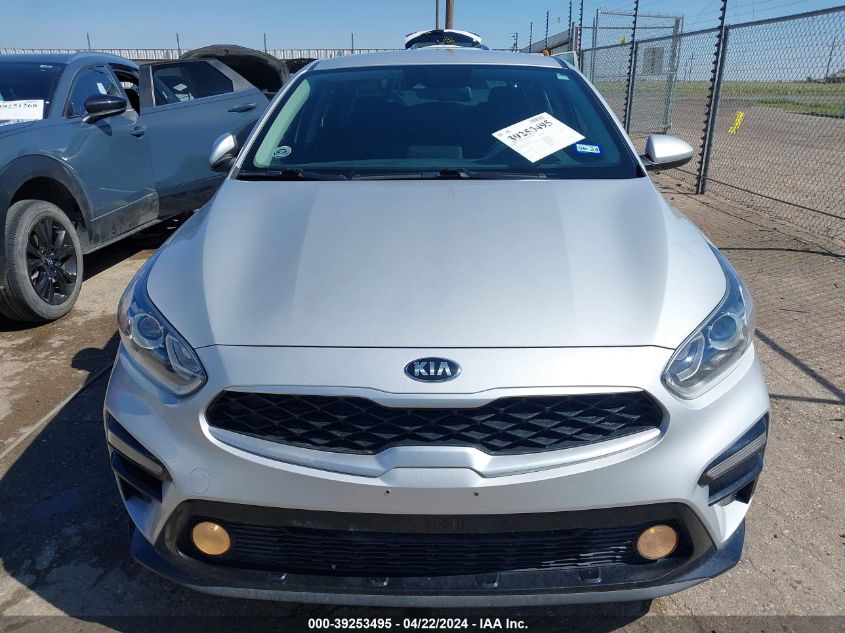 2021 Kia Forte Lxs VIN: 3KPF24AD3ME262654 Lot: 39253495