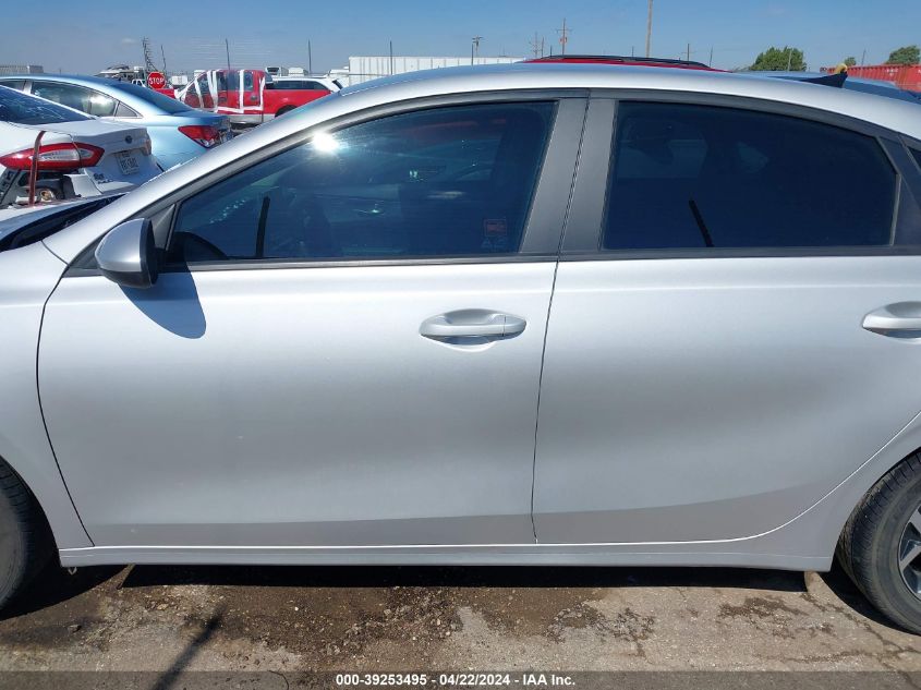 2021 Kia Forte Lxs VIN: 3KPF24AD3ME262654 Lot: 39253495