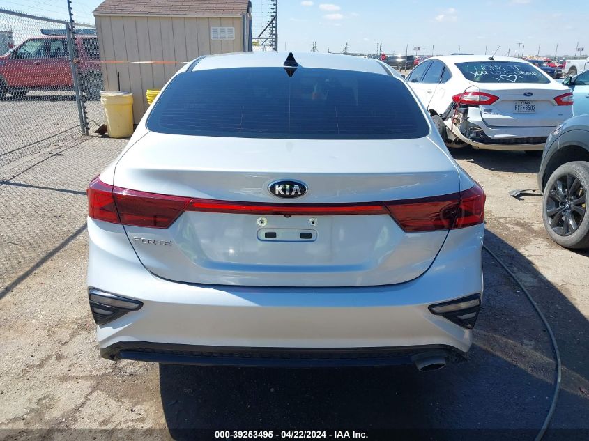 2021 Kia Forte Lxs VIN: 3KPF24AD3ME262654 Lot: 39253495