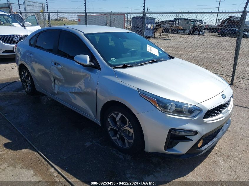 2021 Kia Forte Lxs VIN: 3KPF24AD3ME262654 Lot: 39253495