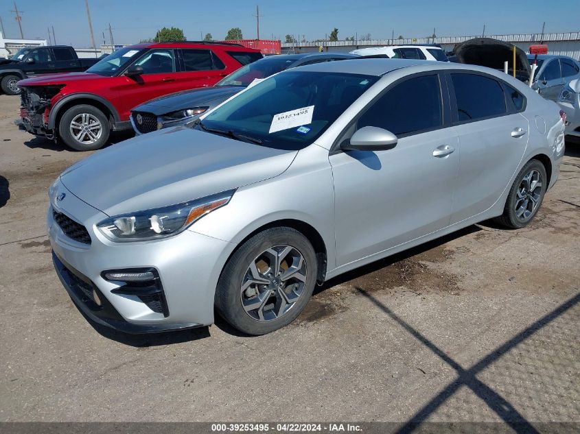 2021 Kia Forte Lxs VIN: 3KPF24AD3ME262654 Lot: 39253495