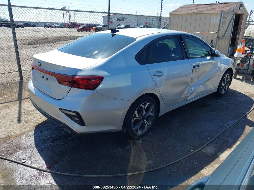 2021 Kia Forte Lxs VIN: 3KPF24AD3ME262654 Lot: 39253495