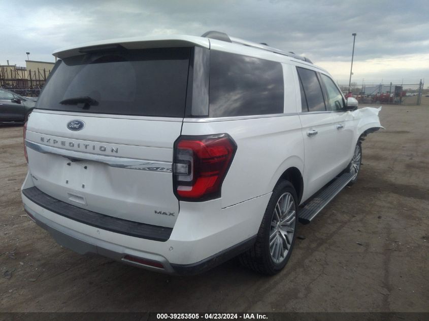 2022 Ford Expedition Limited Max VIN: 1FMJK2AT1NEA03000 Lot: 39253505