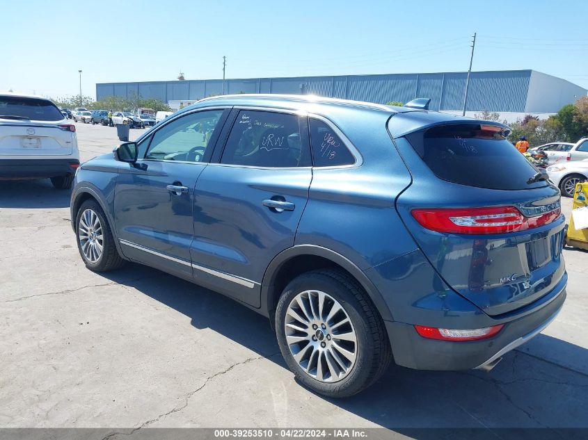 2018 Lincoln Mkc Reserve VIN: 5LMCJ3C98JUL18845 Lot: 39253510