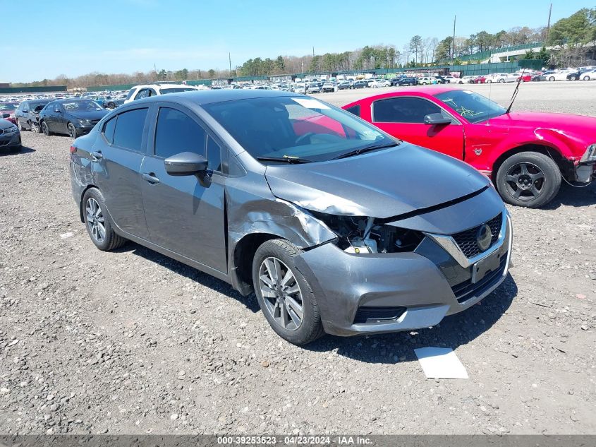 2020 Nissan Versa Sv Xtronic Cvt VIN: 3N1CN8EV1LL823435 Lot: 39253523