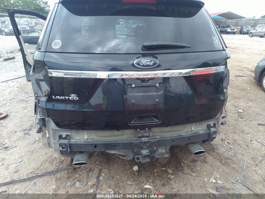 VIN 1FM5K7F81JGC62314 2018 FORD EXPLORER LIMITED