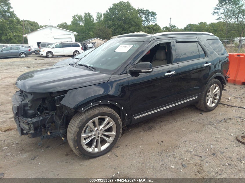 VIN 1FM5K7F81JGC62314 2018 FORD EXPLORER LIMITED