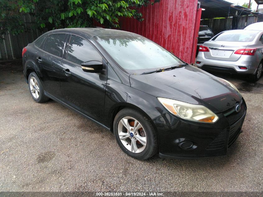 2013 Ford Focus Se VIN: 1FADP3F2XDL233823 Lot: 39253531